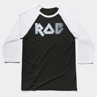 Heavy metal Rob Baseball T-Shirt